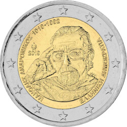 2 Euro Gedenkm&uuml;nze Griechenland 2019 bfr. -...