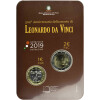 2 + 1 Euro Gedenkmünze Italien 2019 bfr. - Leonardo da Vinci - in CoinCard