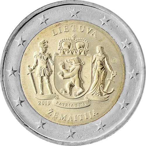 2 Euro Gedenkmünze Litauen 2019 bfr. - Samogitien