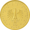 50 Euro Goldmünze Deutschland 2019 - "Hammerflügel" - Serie: Musikinstrumente - J Hamburg