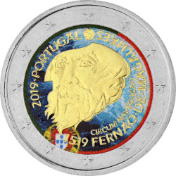 2 Euro Portugal 2019 - Weltumseglung durch Magellan -...