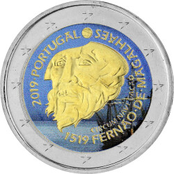 2 Euro Portugal 2019 - Weltumseglung durch Magellan -...