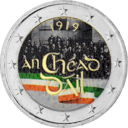 2 Euro Gedenkmünze Irland 2019 bfr. - Dail Eireann -...