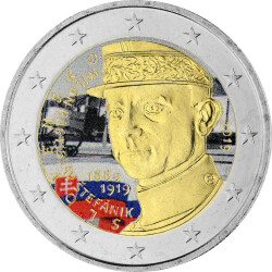 2 Euro Gedenkmünze Slowakei 2019 bfr. - Milan...