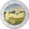 2 Euro Malta 2019 - Tempel von Ta Hagrat - coloriert / mit Farbe