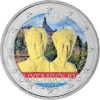 2 Euro Luxemburg 2019 - Thronbesteigung Charlotte - coloriert / mit Farbe