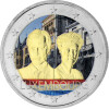 2 Euro Luxemburg 2019 - Thronbesteigung Charlotte - coloriert / mit Farbe