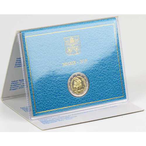 2 Euro Gedenkmünze Vatikan 2019 st - Sixtinische Kapelle...