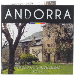 Offizieller Euro Kursmünzensatz Andorra 2019...