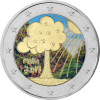 2 Euro Malta 2019 - Natur und Umwelt - coloriert / mit Farbe