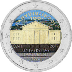 2 Euro Gedenkm&uuml;nze Estland 2019 bfr. -...