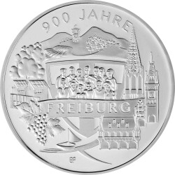 20 Euro Deutschland 2020 Silber bfr. - 900 Jahre Freiburg