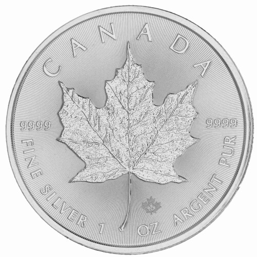 1 Unze Silber Maple Leaf 2020