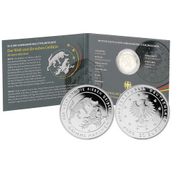 20 Euro Deutschland 2020 Silber PP - Der Wolf und die...