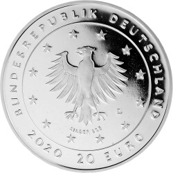 20 Euro Deutschland 2020 Silber PP - Der Wolf und die sieben Geißlein