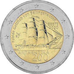 2 Euro Gedenkm&uuml;nze Estland 2020 bfr. -...