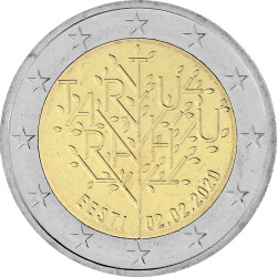 2 Euro Gedenkmünze Estland 2020 bfr. -...