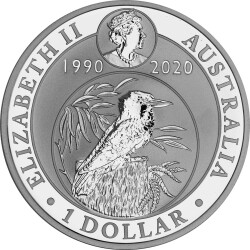 1 Unze Silber Kookaburra 2020