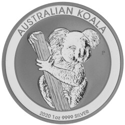 1 Unze Silber Koala 2020