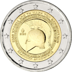 2 Euro Gedenkmünze Griechenland 2020 bfr. - Schlacht...