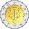 2 Euro Gedenkmünze Belgien 2020 st - Pflanzengesundheit - flämischer Blister (NL/ENG)