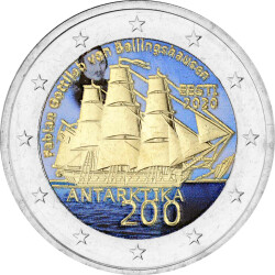 2 Euro Estland 2020 - Entdeckung der Antarktis -...
