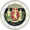 2 Euro Gedenkmünze Litauen 2019 bfr. - Zemaitija / Samogitien - coloriert