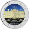 2 Euro Deutschland 2019 - Bundesrat (F) - coloriert / mit Farbe