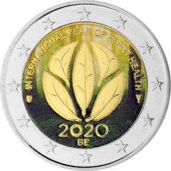 2 Euro Belgien 2020 - Pflanzengesundheit - coloriert /...