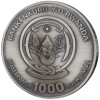 1000 Francs Ruanda 2020 - 3 Unzen High Relief Silber BU - Nautical Ounce: Mayflower