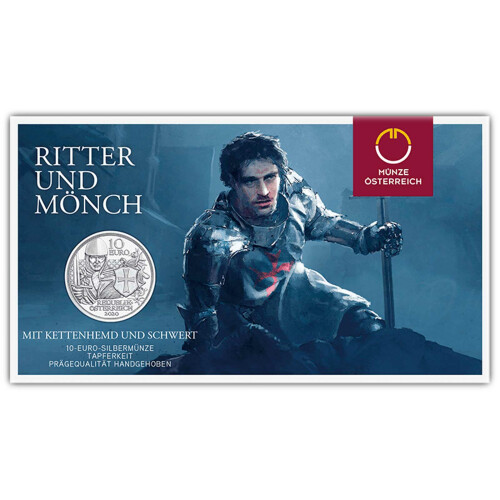 10 Euro Gedenkmünze Österreich 2020 Silber hgh - Tapferkeit - im Blister
