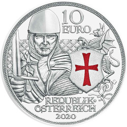 10 Euro Gedenkmünze Österreich 2020 Silber PP - Tapferkeit - im Etui