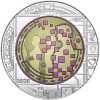 25 Euro Gedenkmünze Österreich 2020 Silber/Niob hgh - Der gläserne Mensch