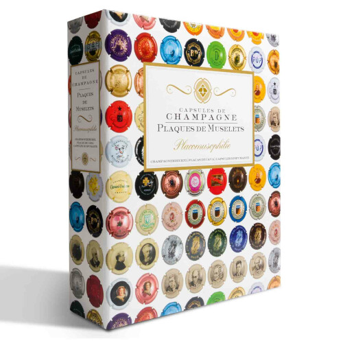Ringbinder GRANDE, inkl. 4 klarsichtigen Hüllen ENCAP für 168 Champagnerdeckel