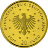 5 x 20 Euro Goldmünze "Nachtigall" - Deutschland 2016 - Serie: "Heimische Vögel" - A D F G J