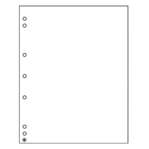 Leuchtturm Münzhüllen NUMIS Zwischenblatt weiß (10er-Pack)