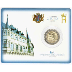 2 Euro Gedenkmünze Luxemburg 2020 st - Henri - in...
