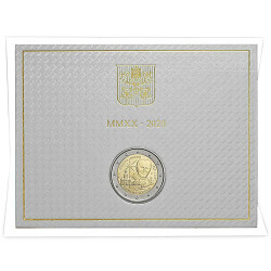 2 Euro Gedenkmünze Vatikan 2020 st - Papst Johannes Paul II. - im Blister