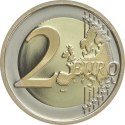 2 Euro Gedenkmünze Vatikan 2020 PP - Papst Johannes Paul II. - im Etui