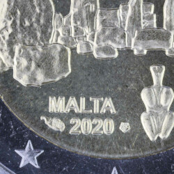 2 Euro Gedenkmünze Malta 2020 st - Tempel von Skorba - im Blister