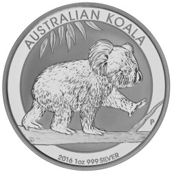1 Unze Silber Koala 2016