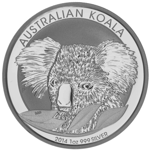 1 Unze Silber Koala 2014