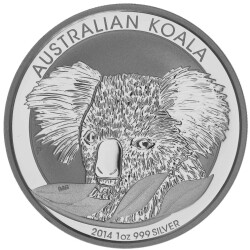 1 Unze Silber Koala 2014
