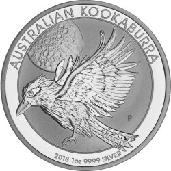 1 Unze Silber Kookaburra 2018