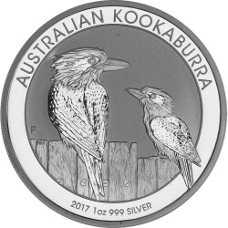 1 Unze Silber Kookaburra 2017