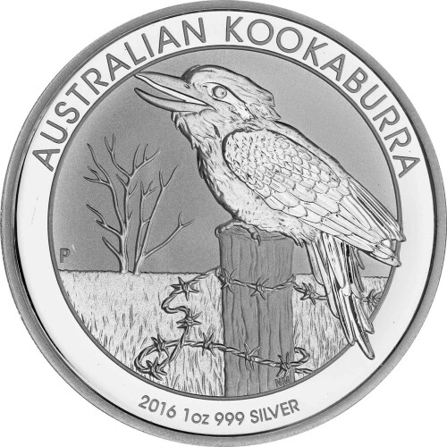 1 Unze Silber Kookaburra 2016