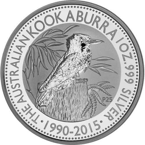 1 Unze Silber Kookaburra 2015
