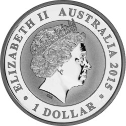 1 Unze Silber Kookaburra 2015
