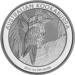 1 Unze Silber Kookaburra 2014