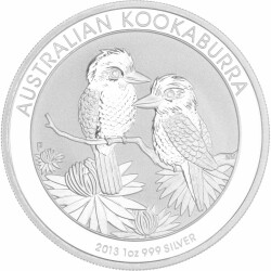 1 Unze Silber Kookaburra 2013